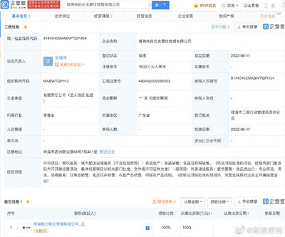 格力跨界新動作 成立餐飲公司，劍指外賣與網絡技術服務